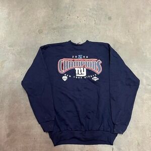 Vintage 2000 New York‎ giants tultex crew neck sweatshirt